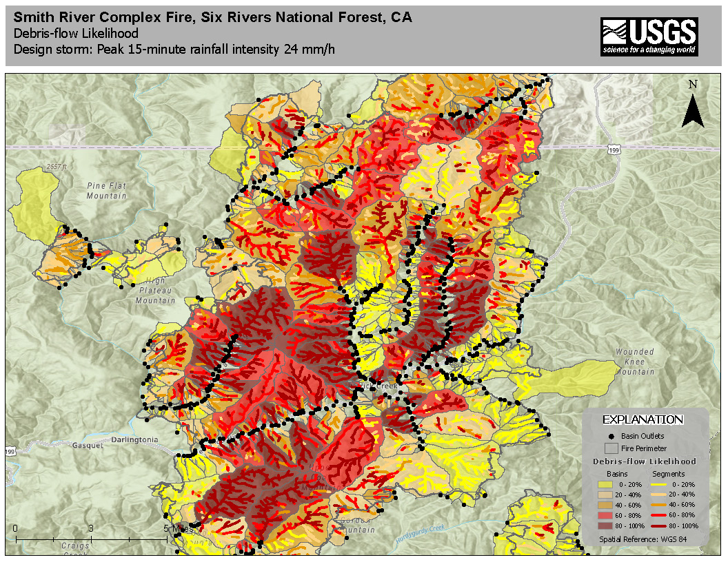 Casrf Smith River Complex Postfire Baer Incident Maps | InciWeb